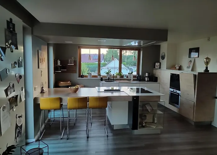 Einzigartiges Haus Mit Pool Grossem Garten Und Kamin Pansiyon Bad Salzungen